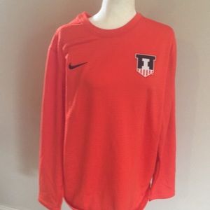 Orange University of Illinois Sweatshirt